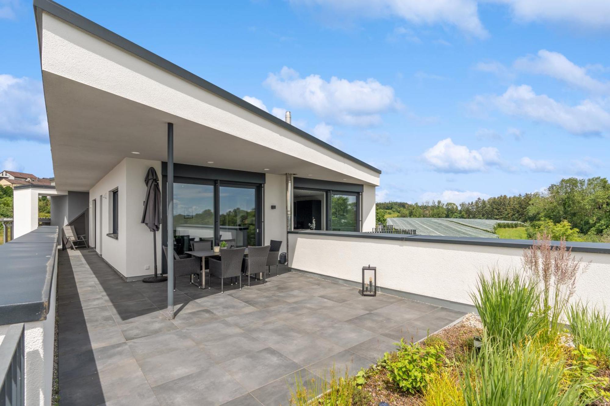 Апартаменты Anytime - Penthouse Mit Terrasse Und Bergsicht Фридрихсхафен Экстерьер фото